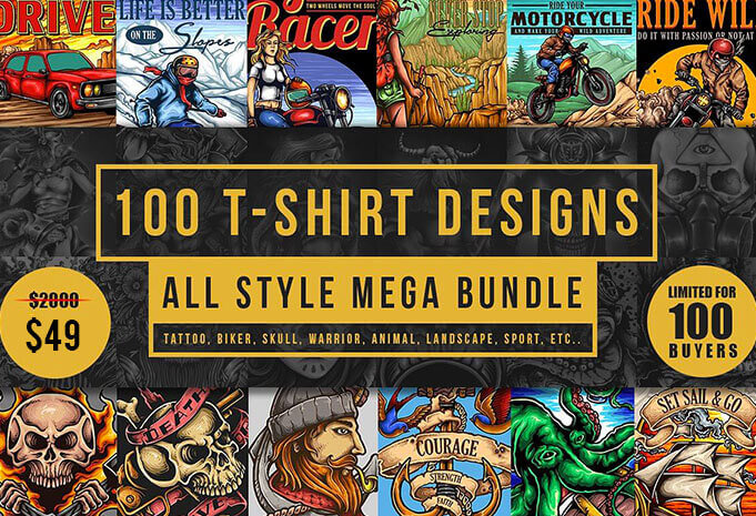 T Shirt Design Bundle Thefancydeal