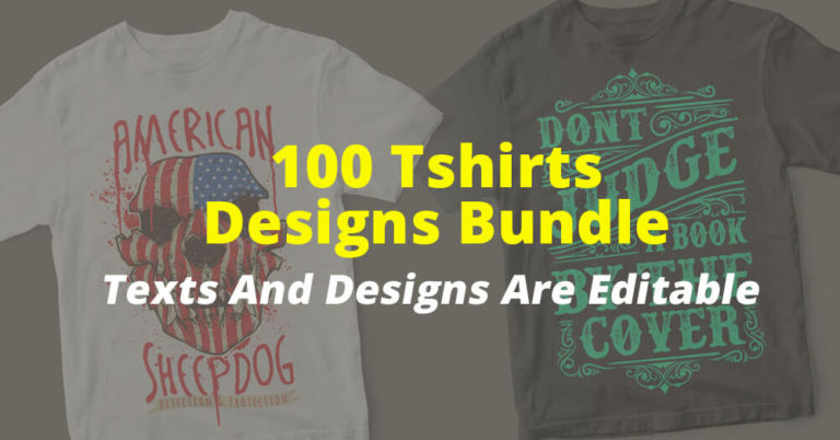 100 T-Shirt Designs Collection - Thefancydeal