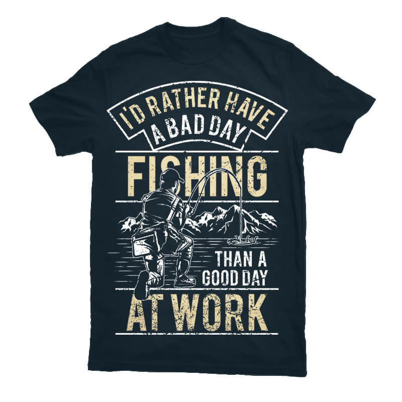 Fishing T shirt Design - Thefancydeal